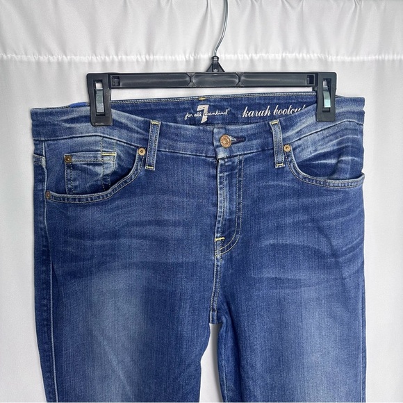 7 For All Mankind Women’s Karah Bootcut Jeans size 32 - Picture 2 of 10